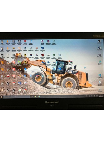 2022 year Panasonic CF53 laptop installed Heavy Duty Diagnostic software package 
